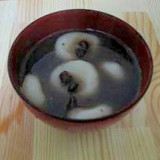 小豆缶で簡単に♪お汁粉♪